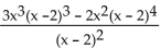 Provide an appropriate response. Write   with positive exponents only, and as a single fraction reduced to lowest terms.<div style=padding-top: 35px> 