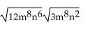 Provide an appropriate response. Change to simplest radical form:  <div style=padding-top: 35px> 