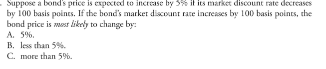 The following information relates to Questions 11 and 12 All three bonds are currently trading at par value.