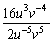 Simplify the expression and eliminate any negative exponent(s).