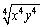 Simplify the expression. Assume the letters denote any real numbers.