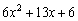 Factor the trinomial.