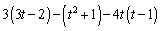 Perform the indicated operations and simplify.