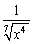 Rationalize the denominator.