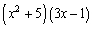 <strong>Factor the expression by grouping terms. </strong> A) B) C) D) E)