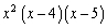 <strong>Factor the expression completely. </strong> A) B) C) D) E)