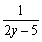 <strong>Simplify the expression. </strong> A) B) 1 C) D) E)