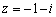 Write the complex number in polar form.