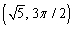 <strong>Convert the rectangular coordinates to polar coordinates with </strong> A) B) C) D) E)