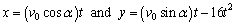 <strong>If a projectile is fired with an initial speed of ft/s at an angle Above the horizontal, then its position after t seconds is given by the parametric equations Where x and y are measured in feet. Suppose a gun fires a bullet into the air with an initial speed of 1024 ft/s at an angle of To the horizontal. How far from the gun will the bullet hit the ground?</strong> A) B) C) D) E)