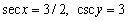 Find the exact value of given that , and x and y are in quadrant I.