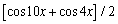 <strong>Write the product as a sum. </strong> A) B) C) D) E) none of these