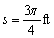 <strong>Find the length of an arc of a circle of radius ft if the arc subtends a central angle of </strong> A) B) C) D) E)