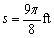 <strong>Find the length of an arc of a circle of radius ft if the arc subtends a central angle of </strong> A) B) C) D) E)