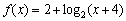 Sketch the graph of the function. State the domain, range, and asymptote.