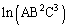 Expand the logarithmic expression.