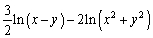 Combine into a single logarithm.