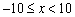 <strong>Solve the inequality: </strong> A) B) C) D) E)