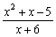 Find the quotient and remainder.
