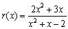 Graph the rational function. Show clearly all x- and y-intercepts and asymptotes.