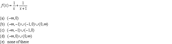 Find the domain of the function.