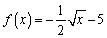 <strong>A function f is given, and the indicated transformations are applied to its graph (in the given order). Find the equation for the final transformed graph. ; shift 5 units to the left, stretch vertically by a factor of 2, and reflect in the x-axis</strong> A) B) C) D) E)