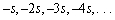 The first four terms of a sequence are given. Determine whether they can be terms of an arithmetic sequence, a geometric sequence, or neither. If the sequence is arithmetic find the common difference. If the sequence is geometric find the common ratio.