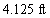<strong>A ball rebounds to one-quarter the height from which it was dropped. Approximate the total vertical distance the ball travels after being dropped from ft above the ground, until it comes to rest</strong> A) B) C) D) E)