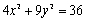 Find the vertices and foci for the ellipse.