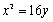 <strong>Find an equation of the parabola whose graph is shown. </strong> A) B) C) D) E) none of these