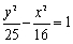 <strong>Find an equation for the conic whose graph is shown. </strong> A) B) C) D) E)