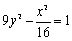 <strong>Find an equation for the conic whose graph is shown. </strong> A) B) C) D) E)