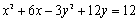 <strong>Complete the square to determine the type of curve represented by the equation. </strong> A) , parabola B) , ellipse C) , hyperbola D) , hyperbola E) none of these