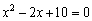 Find all solutions of the equation and express them in the form a + bi.