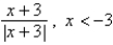 <strong>Evaluate the expression.  </strong> A) 3 B) x C) (-1) D) -x) E) 1 <div style=padding-top: 35px> 