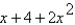 <strong>Write the polynomial in standard form.  </strong> A)   B)   C)   D)   E)   <div style=padding-top: 35px> 