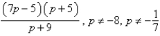 <strong>Perform the division and simplify.  </strong> A)   B)   C)   D)   E)   <div style=padding-top: 35px> 