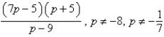 <strong>Perform the division and simplify.  </strong> A)   B)   C)   D)   E)   <div style=padding-top: 35px> 