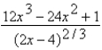 <strong>Factor the expression by removing the common factor with the smaller exponent.  </strong> A)   B)   C)   D)   E)   <div style=padding-top: 35px> 