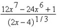 <strong>Factor the expression by removing the common factor with the smaller exponent.  </strong> A)   B)   C)   D)   E)   <div style=padding-top: 35px> 