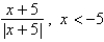 <strong>Evaluate the expression.  </strong> A) 5 B) (-x) C) x D) (-1) E) 1 <div style=padding-top: 35px> 