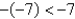 <strong>Place the correct symbol (<, >, or =) between the pair of real numbers.    </strong> A)   B)   C)   <div style=padding-top: 35px> 