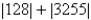 <strong>Use absolute value notation to describe the situation. The elevation at the bottom of a mountain is 128 feet above sea level. The elevation at the top of the mountain is 3255 feet above sea level. What is the height of the mountain?</strong> A)   B)   C)   D)   E)   <div style=padding-top: 35px> 