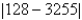 <strong>Use absolute value notation to describe the situation. The elevation at the bottom of a mountain is 128 feet above sea level. The elevation at the top of the mountain is 3255 feet above sea level. What is the height of the mountain?</strong> A)   B)   C)   D)   E)   <div style=padding-top: 35px> 