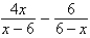 <strong>Perform the subtraction and simplify.  </strong> A)   B)   C)   D)   E)   <div style=padding-top: 35px> 
