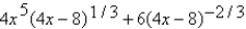 <strong>Factor the expression by removing the common factor with the smaller exponent.  </strong> A)   B)   C)   D)   E)   <div style=padding-top: 35px> 