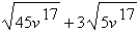 Simplify the radical expression.  