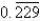 Find the rational number representation of the repeating decimal.