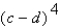 Use the binomial theorem to expand the binomial.  