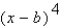 Use the binomial theorem to expand the binomial.